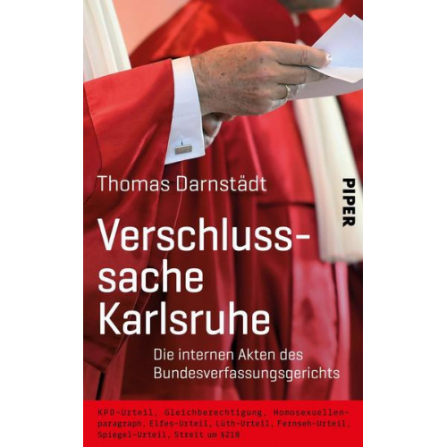 Thomas Darnstädt - Verschlusssache Karlsruhe