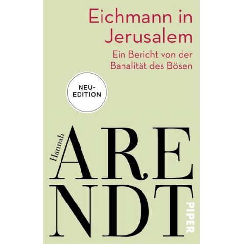 Hannah Arendt - Eichmann in Jerusalem