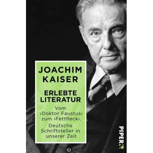 Joachim Kaiser - Erlebte Literatur