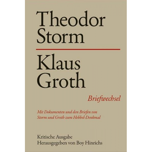 Theodor Storm - Klaus Groth