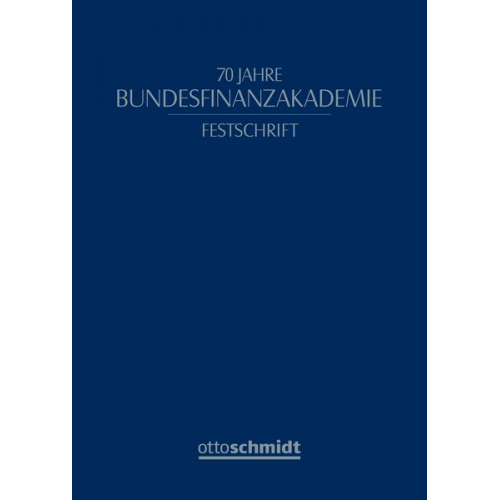 70 Jahre Bundesfinanzakademie