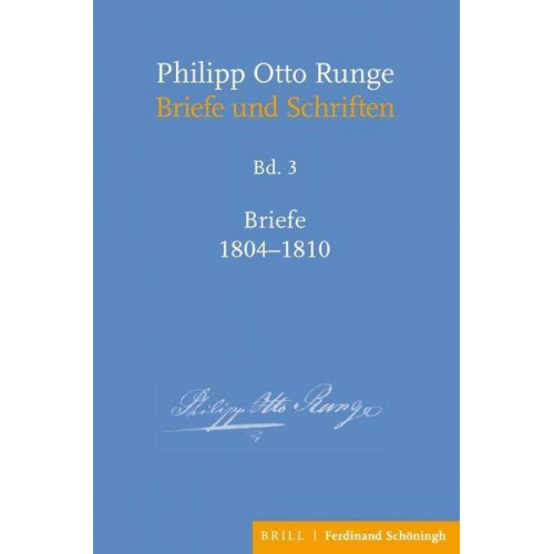 Philipp Otto Runge – Briefe 1804-1810