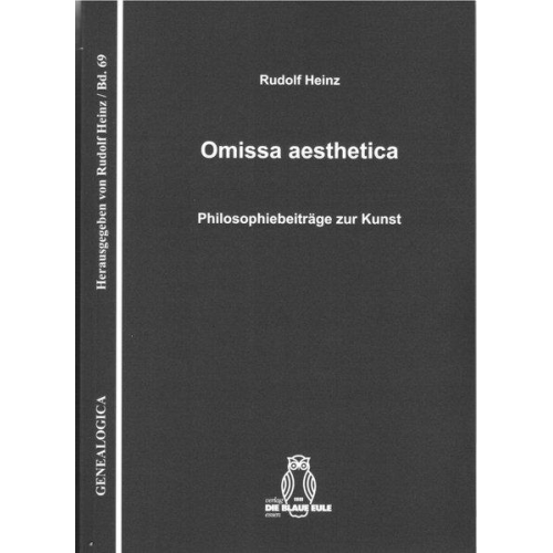 Rudolf Heinz - Omissa aesthetica