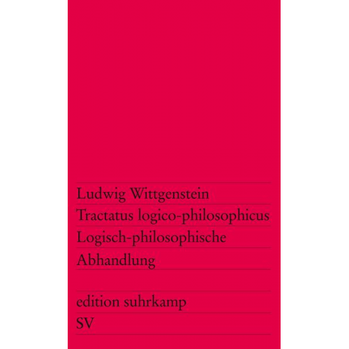 Ludwig Wittgenstein - Tractatus logico-philosophicus