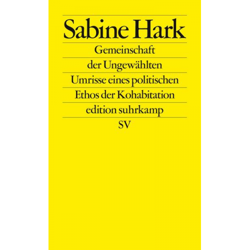 Sabine Hark - Gemeinschaft der Ungewählten