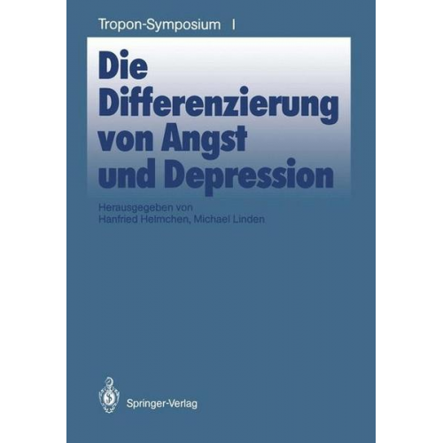 Die Differenzierung von Angst und Depression