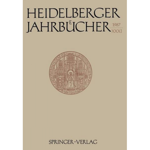 Heidelberger Jahrbücher