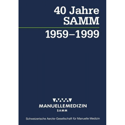 Robert Fröhlich & Hubert Baumgartner - 40 Jahre SAMM