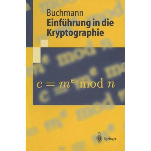 Johannes Buchmann - Einführung in die Kryptographie