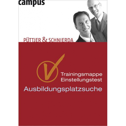 Christian Püttjer & Uwe Schnierda - Trainingsmappe Einstellungstest für die Ausbildungsplatzsuche