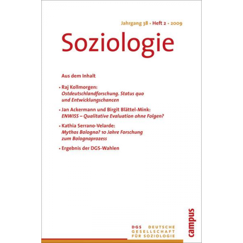 Soziologie 2.2009