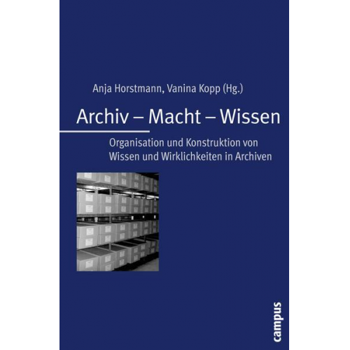 Anja Horstmann & Vanina Kopp - Archiv - Macht - Wissen