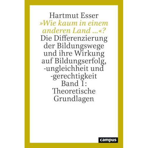 Hartmut Esser - »Wie kaum in einem anderen Land ...«?