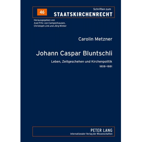 Carolin Metzner - Johann Caspar Bluntschli