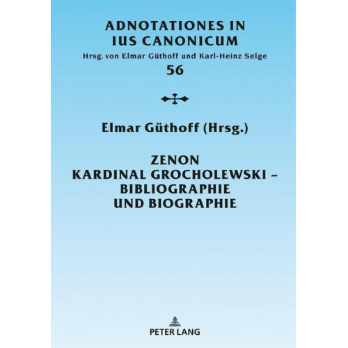 Zenon Kardinal Grocholewski – Bibliographie und Biographie