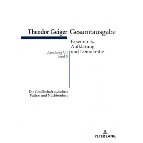 Die Gesellschaft zwischen Pathos und Nüchternheit