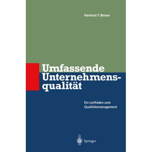 Hartmut F. Binner - Umfassende Unternehmens-qualität