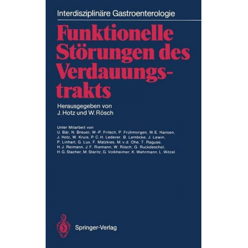 Funktionelle Störungen des Verdauungstrakts