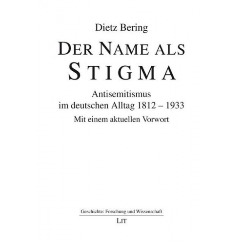 Dietz Bering - Der Name als Stigma