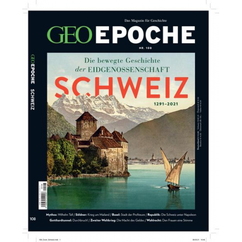 Jens Schröder & Markus Wolff - GEO Epoche (mit DVD) / GEO Epoche mit DVD 108/2020 - Schweiz