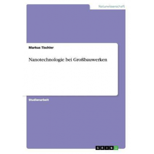 Markus Tischler - Nanotechnologie bei Großbauwerken