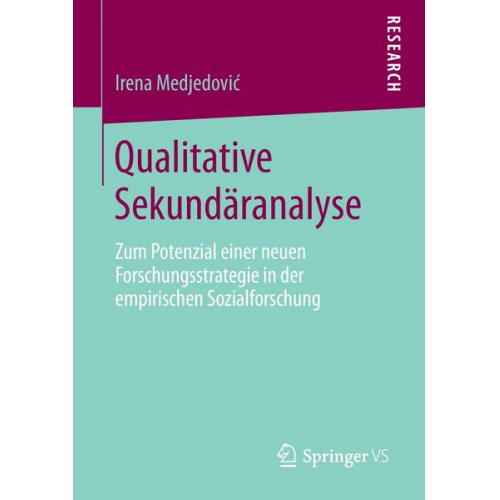 Irena Medjedović - Qualitative Sekundäranalyse