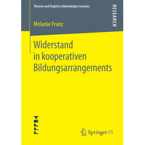 Melanie Franz - Widerstand in kooperativen Bildungsarrangements