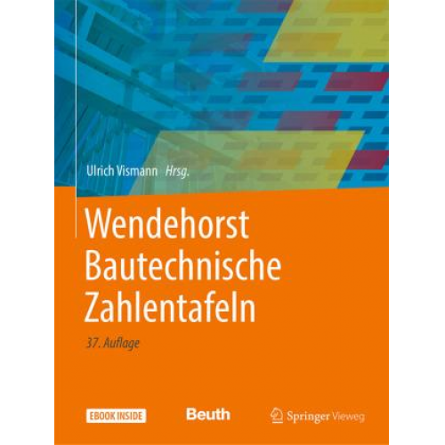 Wendehorst Bautechnische Zahlentafeln