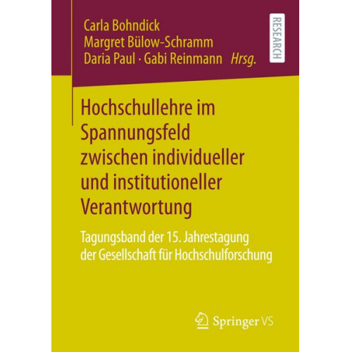 Hochschullehre im Spannungsfeld zwischen individueller und institutioneller Verantwortung