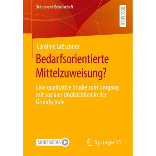 Caroline Gröschner - Bedarfsorientierte Mittelzuweisung?