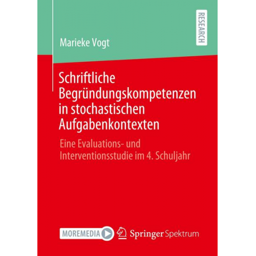 Marieke Vogt - Schriftliche Begründungskompetenzen in stochastischen Aufgabenkontexten