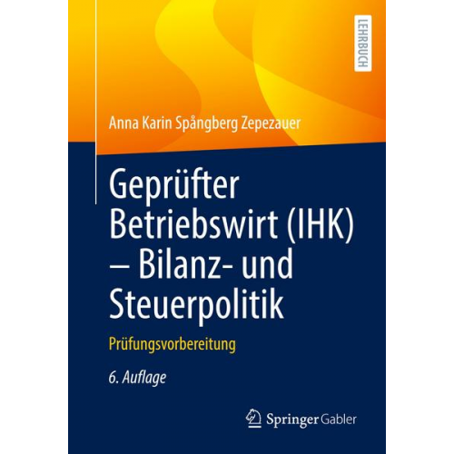 Anna Karin Spångberg Zepezauer - Geprüfter Betriebswirt (IHK) - Bilanz- und Steuerpolitik