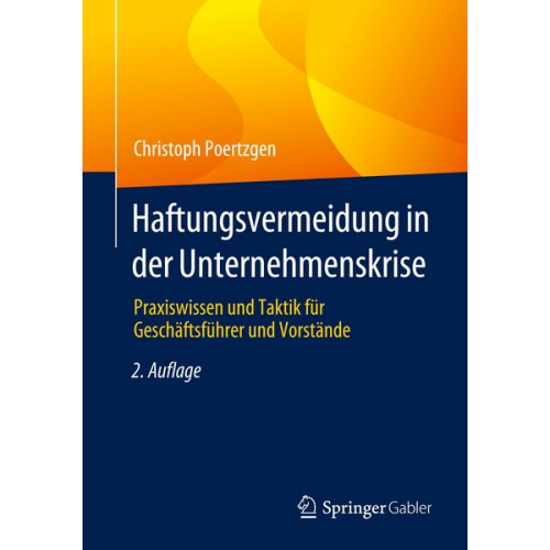 Christoph Poertzgen - Haftungsvermeidung in der Unternehmenskrise