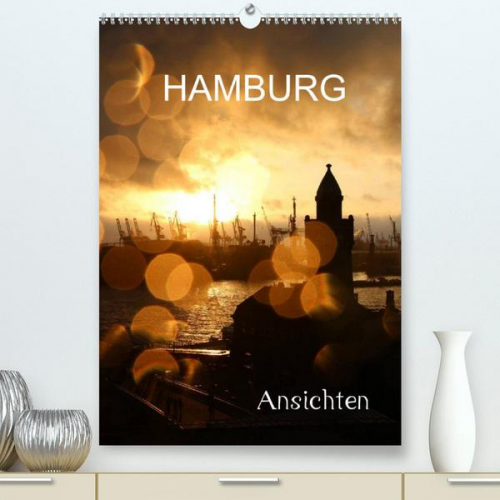 Matthias Brix-Studio Brix - HAMBURG - Ansichten (Premium, hochwertiger DIN A2 Wandkalender 2022, Kunstdruck in Hochglanz)