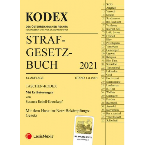 Taschen-Kodex Strafgesetzbuch 2021