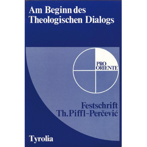 Am Beginn des theologischen Dialogs