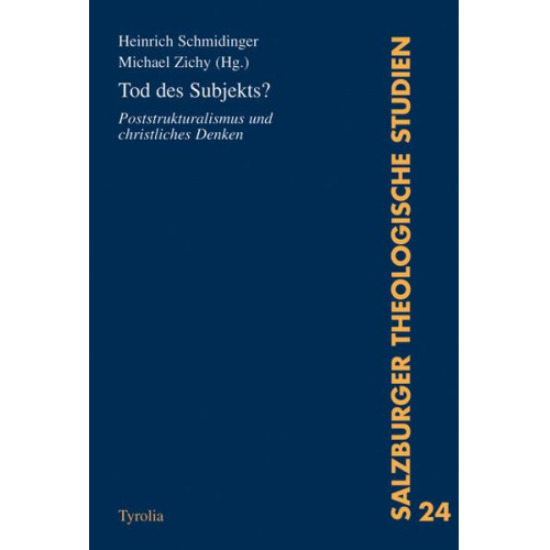 Heinrich Schmidinger & Michael Zichy - Tod des Subjekts?