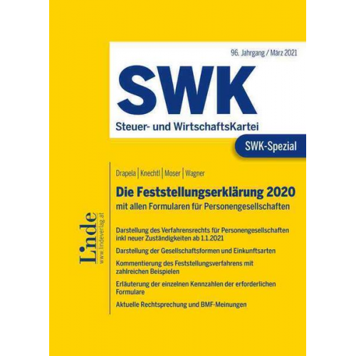 Christian Drapela & Markus Knechtl & Sieglinde Moser & Silvia Wagner - SWK-Spezial Die Feststellungserklärung 2020