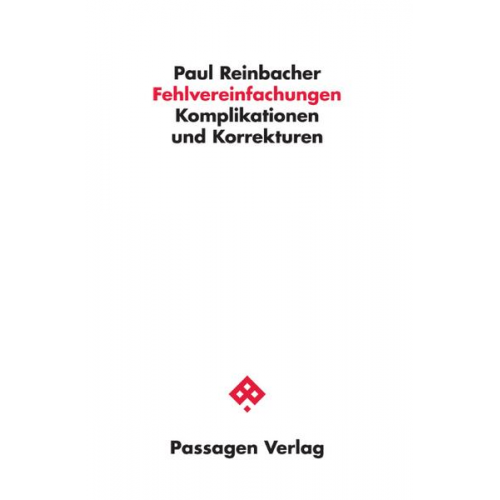 Paul Reinbacher - Fehlvereinfachungen