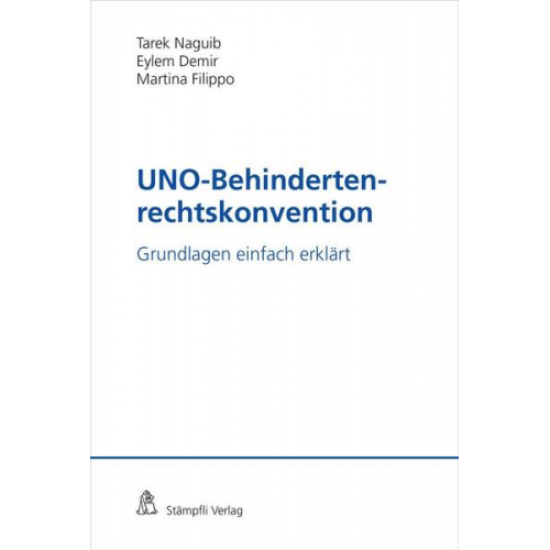 Tarek Naguib & Eylem Demir & Martina Filippo - UNO-Behindertenrechtskonvention