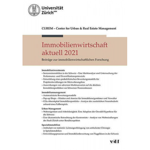 Immobilienwirtschaft aktuell 2021