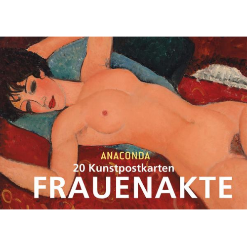 Anaconda Verlag - Postkartenbuch Frauenakte