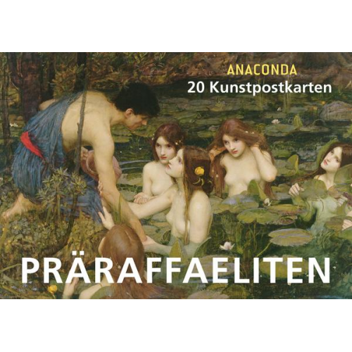 Anaconda Verlag - Postkartenbuch Präraffaeliten