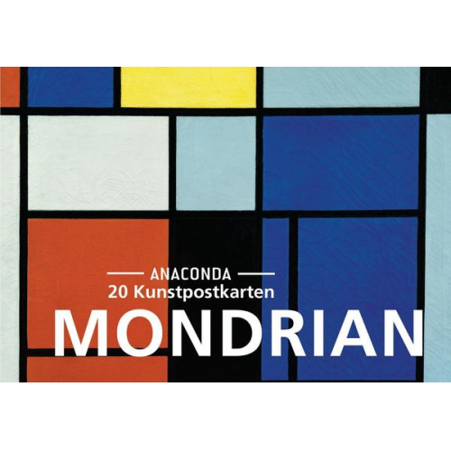 Postkarten-Set Piet Mondrian