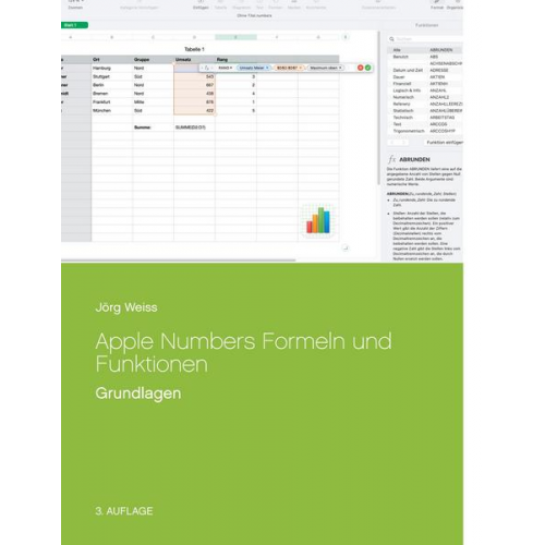 Jörg Weiss - Apple Numbers Formeln und Funktionen