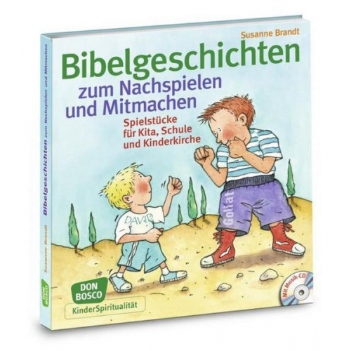 Susanne Brandt - Bibelgeschichten zum Nachspielen und Mitmachen, m. Audio-CD