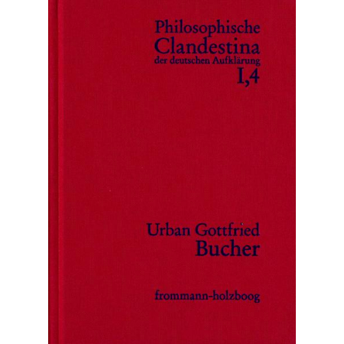 Urban G. Bucher - Urban Gottfried Bucher (1679-?)