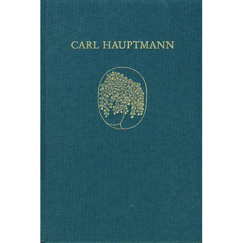 Eberhard Berger & Elfriede Berger - Carl Hauptmann: Sämtliche Werke / Supplement