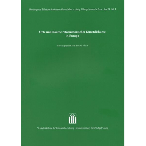 Orte und Räume reformatorischer Kunstdiskurse in Europa