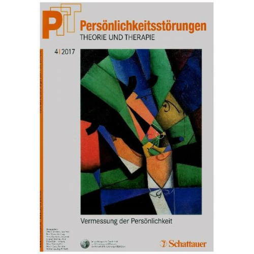 PTT – Persönlichkeitsstörungen – Theorie und Therapie Bd. 04/2017